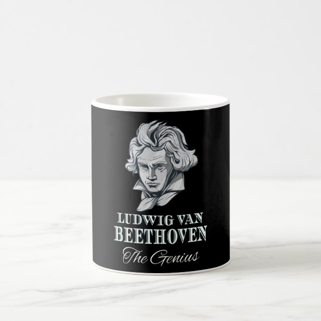 Mug Music - Ludwig Van Beethoven The Genius (Centre)