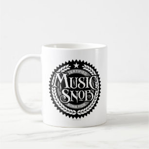 Mug Music Snob - amoureux de musique amusante