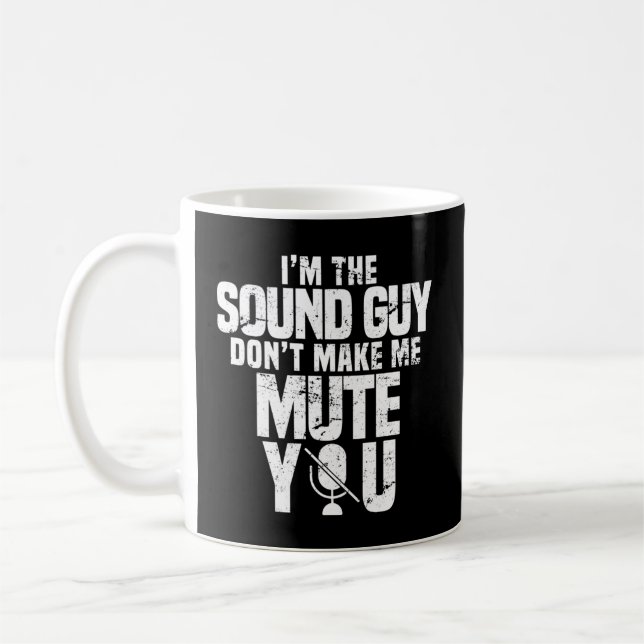 Mug Music Tech Audio Engineer Sound Guy (Gauche)