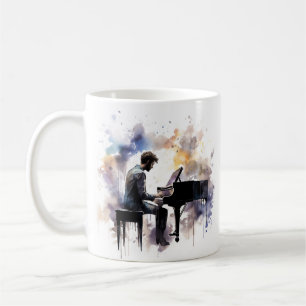 Mug Musicien aquarelle