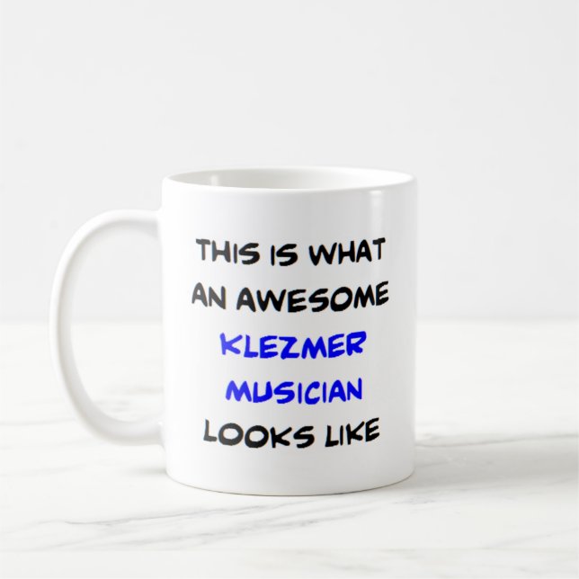 Mug musicien klezmer, génial (Gauche)
