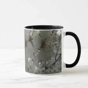 Mug Musique à anneaux de fleurs de prune