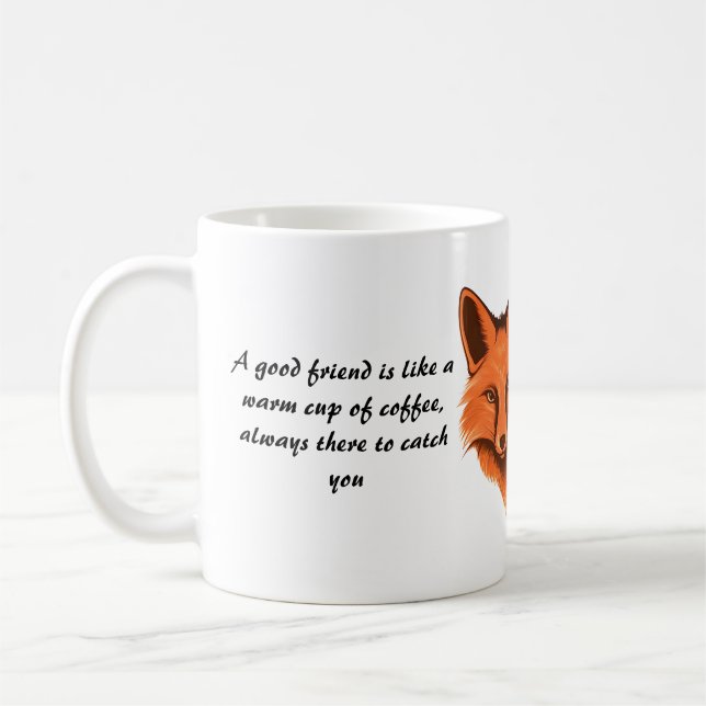 Mug Musique à café d'amitié (Gauche)