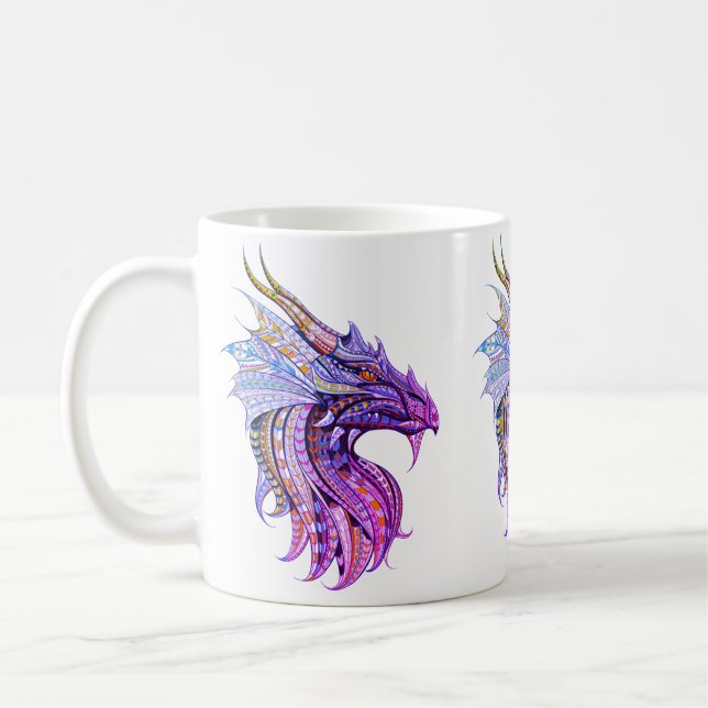 Mug Musique à café Dragon (Gauche)