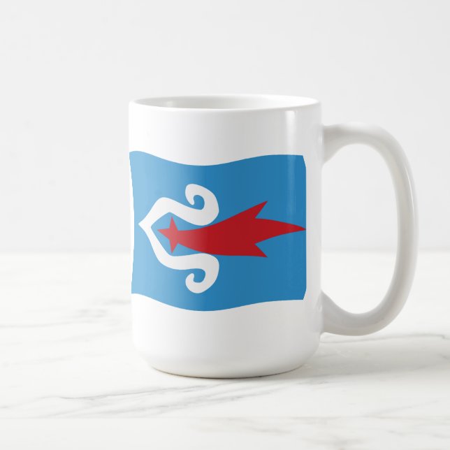 Mug Musique à drapeau aïnou (Droite)