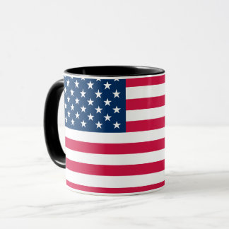 Mug Musique à drapeau américain