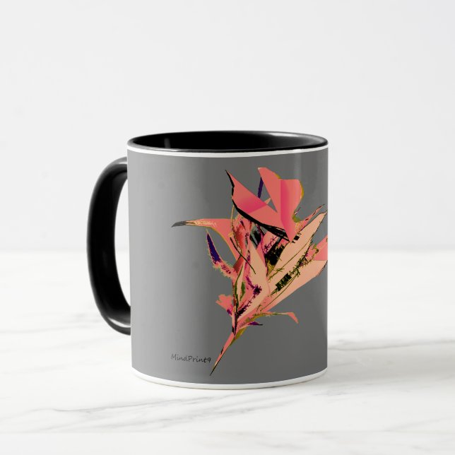 Mug Musique à fleurs (Devant gauche)