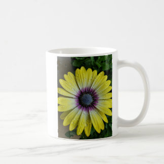 Mug Musique à fleurs jaunes