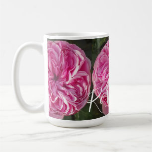 Mug Musique à fleurs Vintage rose Rose