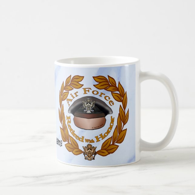 Mug Musique à la retraite de la Force aérienne (Droite)