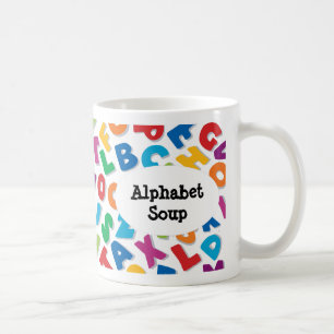 Mug Musique à soupe Alphabet