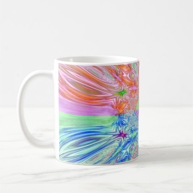 Mug Musique à vague de couleur (Gauche)