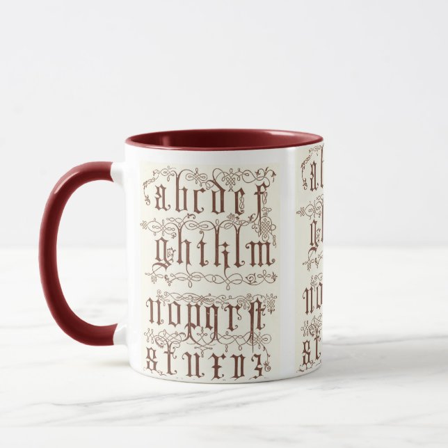 Mug Musique Alphabet (Gauche)
