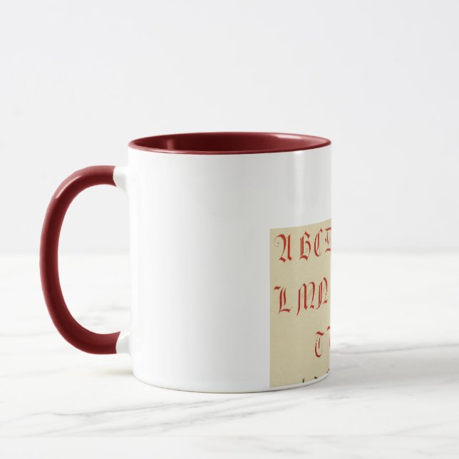Mug Musique Alphabet (Gauche)