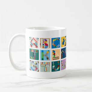 Mug Musique Alphabet du jeu de plateau