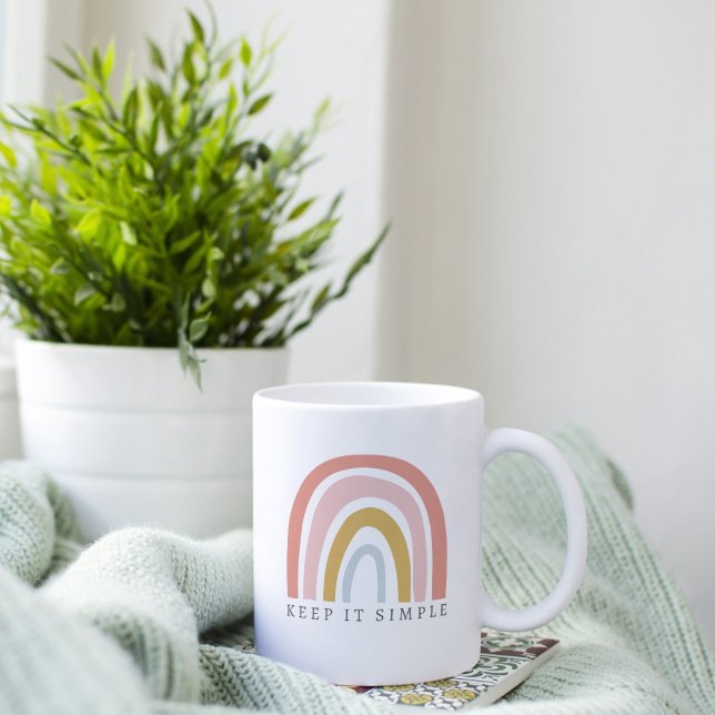Mug Musique arc-en-ciel Boho avec nom personnalisé dan (Créateur téléchargé)