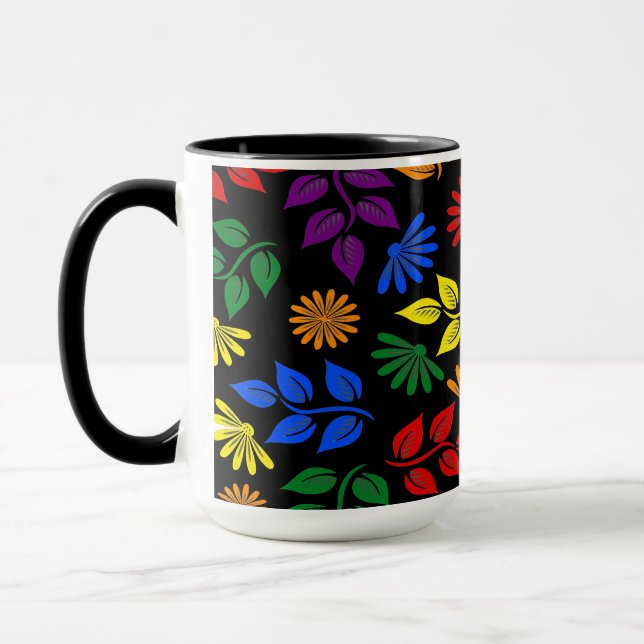 Mug Musique arc-en-ciel d'automne (Gauche)