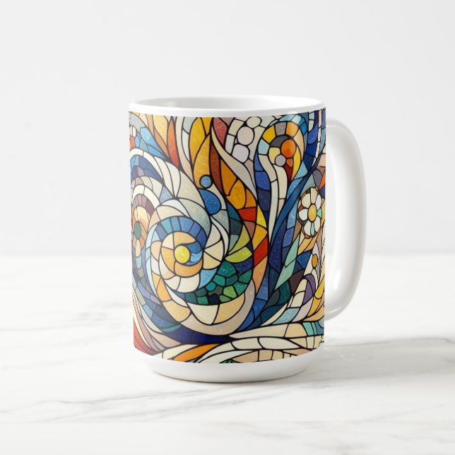 Mug Musique Art Style (Devant droit)
