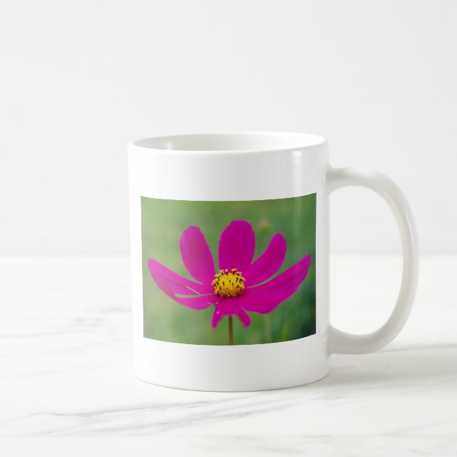 Mug Musique aux fleurs de violet (Droite)