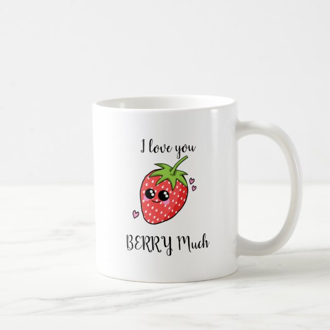 Mug Musique aux fraises (Droite)