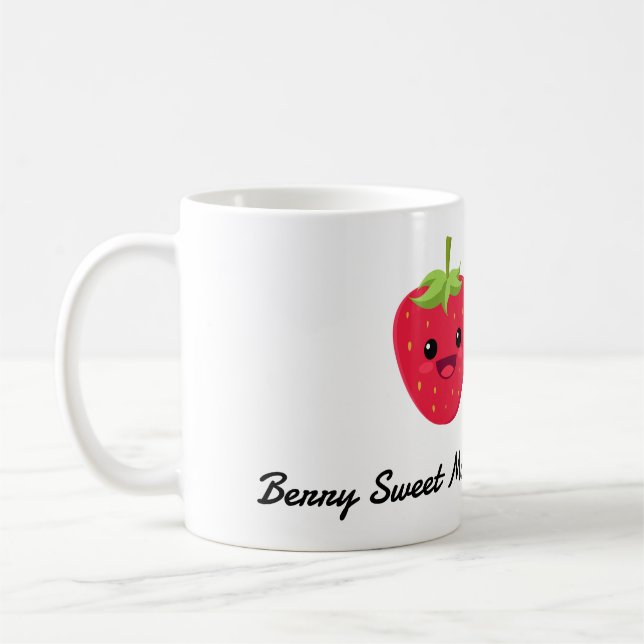 Mug Musique aux fraises (Gauche)