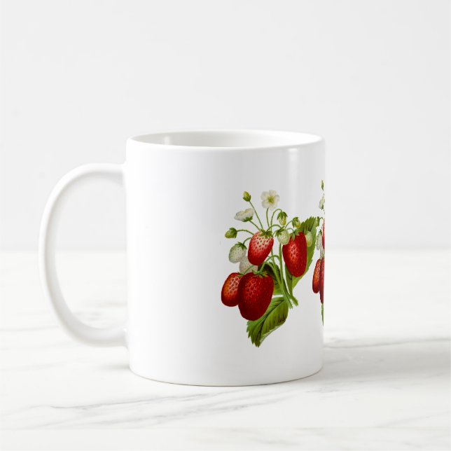 Mug Musique aux fraises (Gauche)