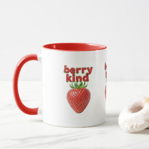 Mug Musique aux fraises   Café de la coupe à devis pos
