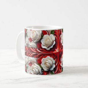 Mug Musique avec design Rose anglais