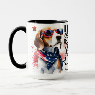 Mug Musique Beagle personnalisée