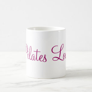 Mug Musique blanche Amateurs de Pilates