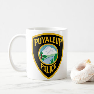 Mug Musique blanche de la police de Puyallup