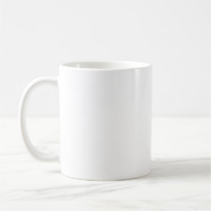 Mug Musique blanche, gris pâle