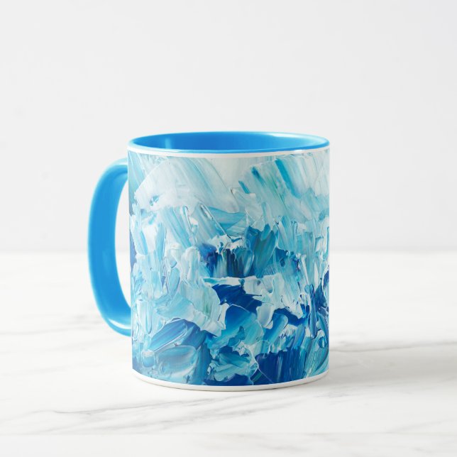 Mug Musique bleue (Devant gauche)