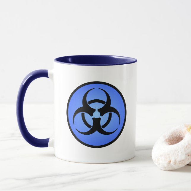 Mug Musique bleue (Avec donut)