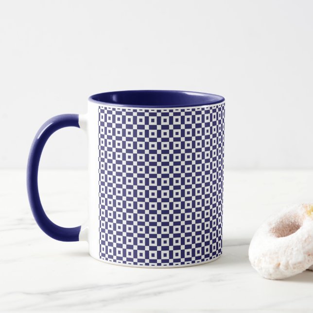 Mug Musique bleue japonaise (Avec donut)