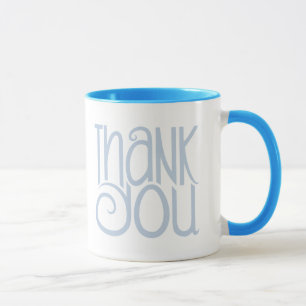 Mug Musique bleue Merci