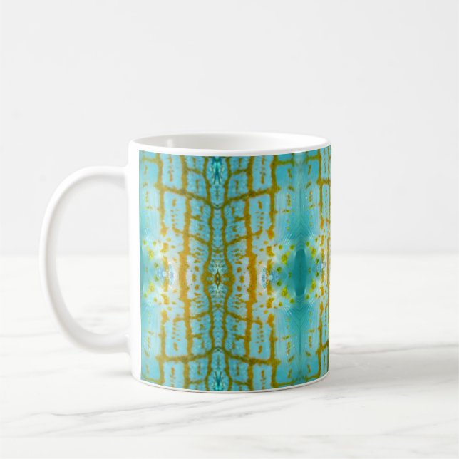 Mug Musique bleue Turquoise (Gauche)