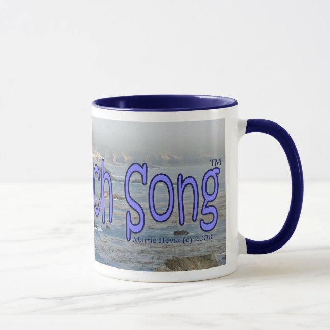 Mug Musique Blue Beach Song™ (Droite)