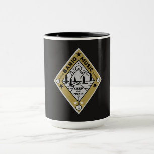 Mug Musique Bluegrass Banjo