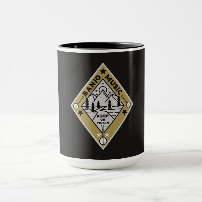 Mug Musique Bluegrass Banjo (Centre)