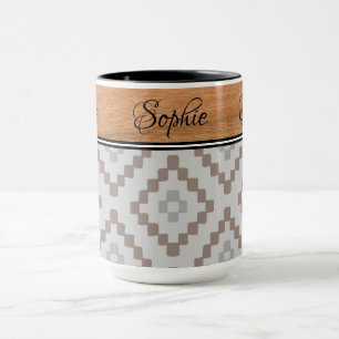 Mug Musique Boho Woodgrain