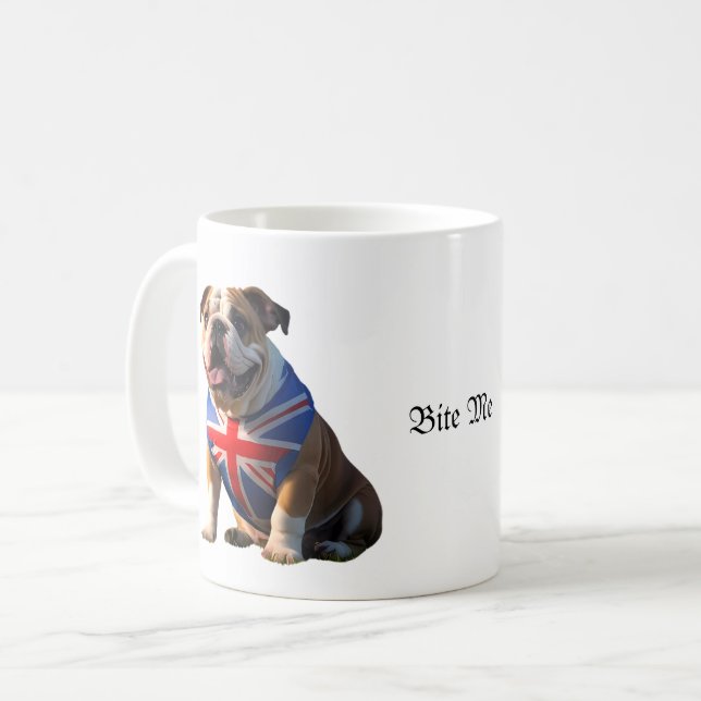 Mug Musique Bulldog (Devant gauche)