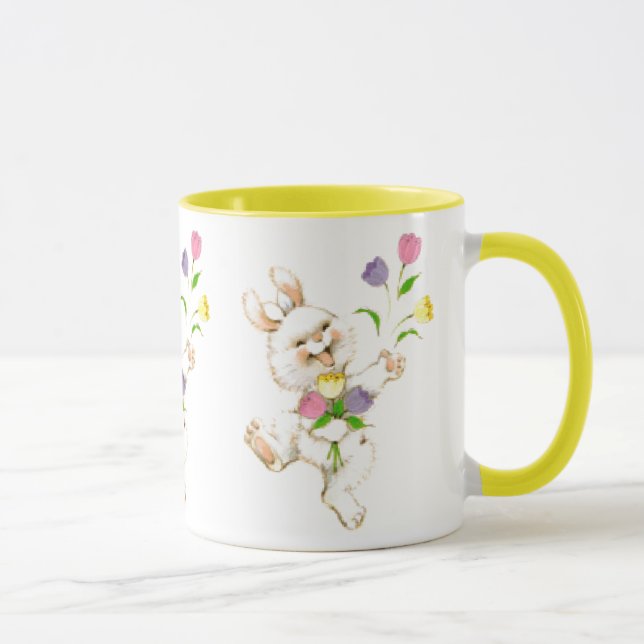 Mug Musique Bunny de Pâques (Droite)