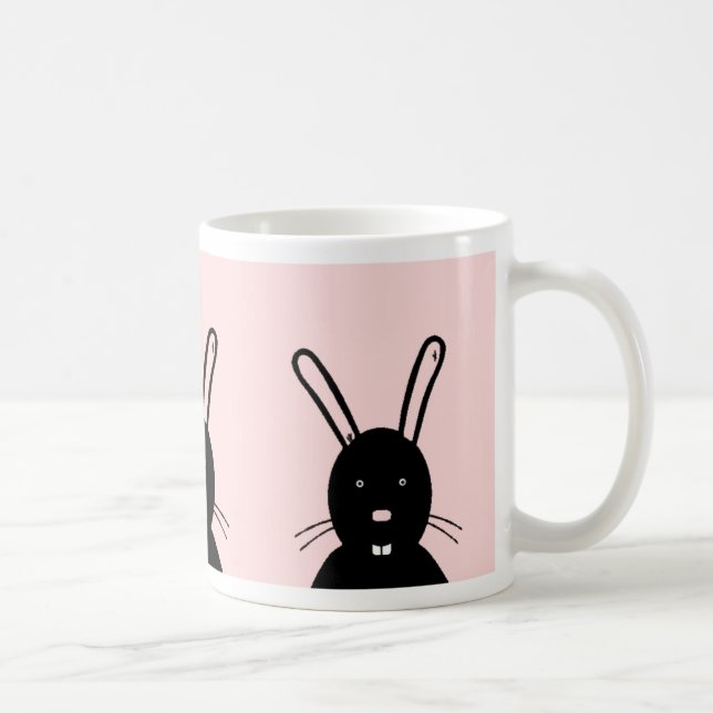 Mug Musique Bunny rose (Droite)