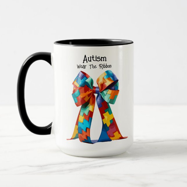 Mug Musique café autiste (Gauche)