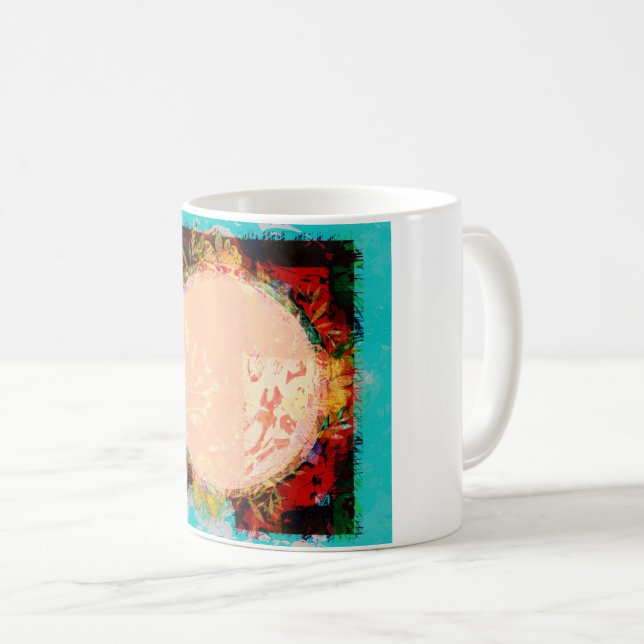 Mug Musique café-cadre (Devant droit)