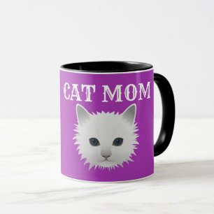 MUG MUSIQUE CAFÉ CAT MOM