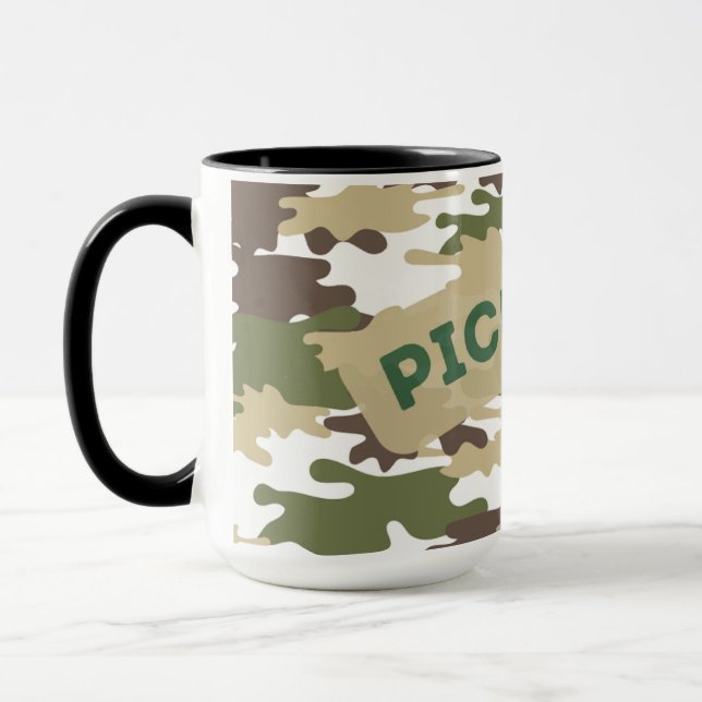 Mug Musique Camo de Pickleball (Gauche)