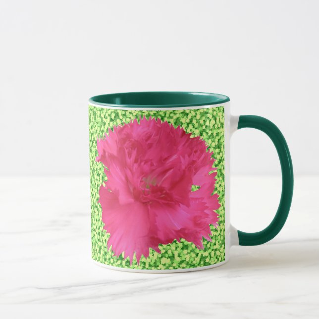 Mug Musique carnation rose (Droite)