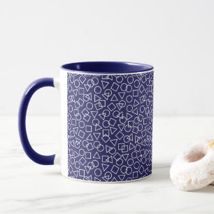 Mug Musique Carré du triangle circulaire